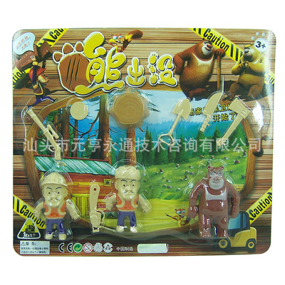 【兒童玩具批發(fā) 熱銷動(dòng)漫玩具 卡通動(dòng)漫熊出沒吸板套裝】價(jià)格,廠家,圖片,過家家玩具,汕頭市元亨永通技術(shù)咨詢-